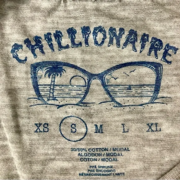 NWT Buckle Chillionaire Women’s Size Small Star Spangled Hammered Grey T… - Picture 6 of 7